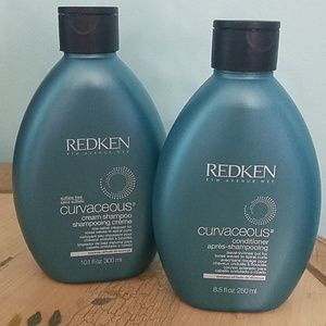 Redken Curvaceous shampoo and conditioner